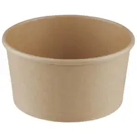 Boluri din Carton, 360 ml, Biodegradabile, PE Kraft, 115 mm, 50 Bucati
