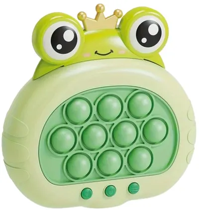 Joc interactiv antistres Woopie - Broască, 4 moduri