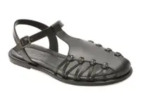 Sandale GRYXX negre, 1766324, din piele naturala