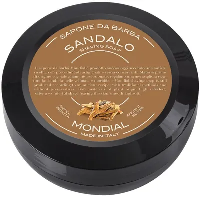 Mondial 1908 Săpun de bărbierit cu aromă de lemn de santal, 60 g