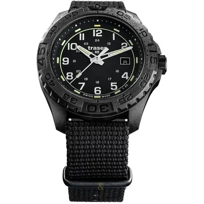Ceas Traser Traser H3 108673 P96 OdP Evolution black Men's 44mm 20ATM