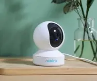 Reolink E SERIES E320 3 MP IR12m Cameră de supraveghere Wi-Fi, Detectie oameni/animale, Audio bidirecțional, Instalare ușoară și
