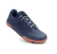 Încălțăminte STAMP LACE - bleumarin/argintiu / talpă maro