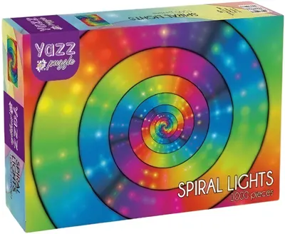 Puzzle Yazz Puzzle din 1000 piese - Lumini spiralate