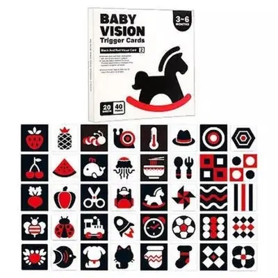 Cărți vizuale pentru bebeluși Smart Baby - 20 buc