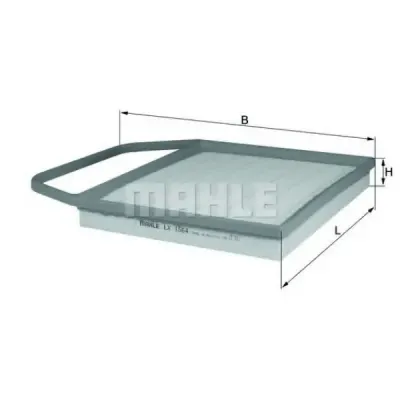 Filtru aer MAHLE ORIGINAL LX 1564