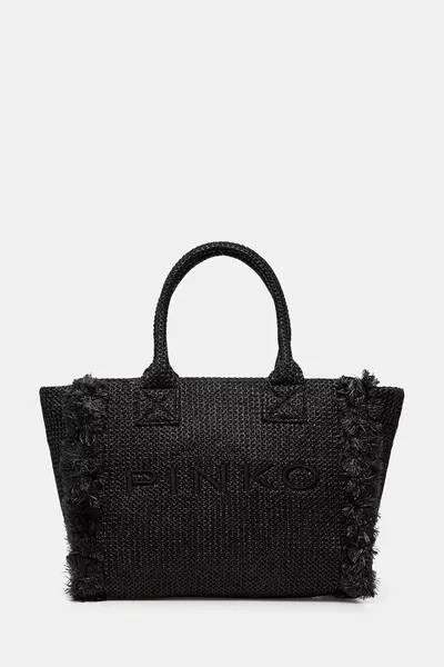 Pinko geantă shopper pentru femei împletită