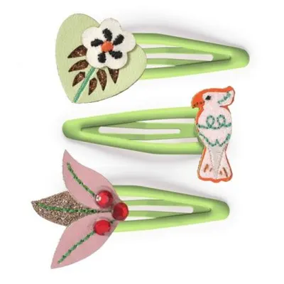 Colectia Plume - 3 agrafe de par Colomba, Djeco
