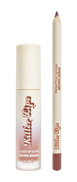 Set pentru machiajul buzelor Pucker Up Brown Sugar, 1 bucata, Killer Lips
