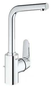 Baterie lavoar Grohe Eurodisc Cosmopolitan 23054003, 3/8, marimea L, pivotanta, monocomanda, evacuare cu tija, Crom