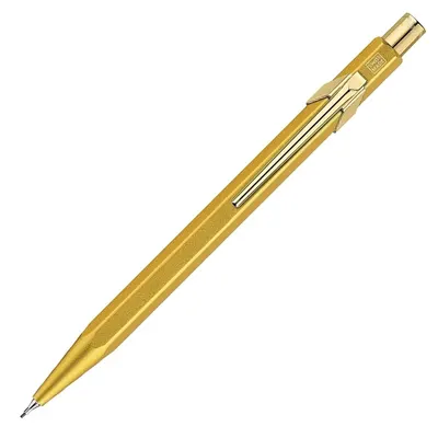 Creion mecanic Caran d'Ache - 844, auriu