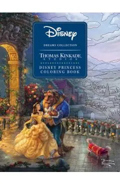 Disney Dreams Collection Thomas Kinkade Studios Disney Princess Coloring Book