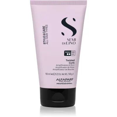 Alfaparf Milano Semi di Lino Style&Care Twisted curls cremă styling pentru definirea buclelor 150 ml