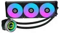 Cooler lichid Lian Li - Galahad II 360 Trinity, ARGB, 3x 120 mm, negru