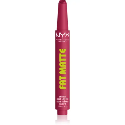 NYX Professional Makeup Fat Matte balsam de buze cu efect matifiant Blush Blanket 2 g