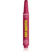 NYX Professional Makeup Fat Matte balsam de buze cu efect matifiant Blush Blanket 2 g