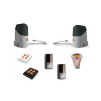 Kit automatizare poarta batanta Nice Home MAESTRO300, 250 Kg, 3 m/canat, 24 V