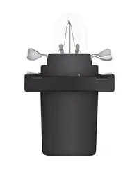 Bec Bord B8.5D Soclu Negru 12V 1.2W Set 10 Buc Osram