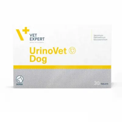 Supliment urinar pentru caini UrinoVet Dog 400 mg - 30 tab
