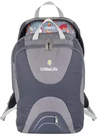 Rucsac de transport pentru copii Littlelife - Traveler, 16 l, Grey