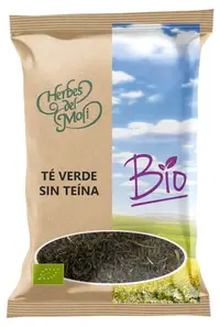 Ceai verde bio fără cofeină, 60 g, Herbes del Moli