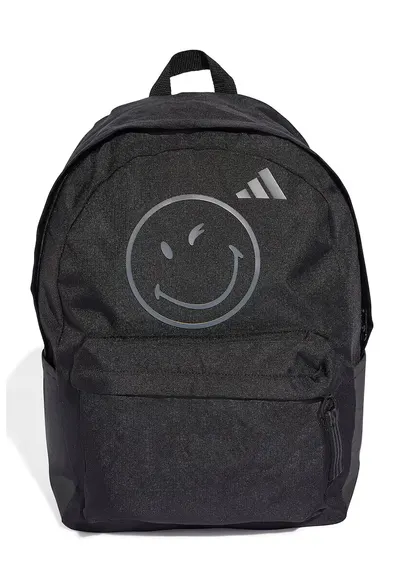 Rucsac cu compartiment pentru laptop Smiley - Negru