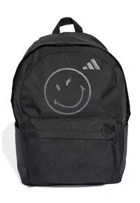 Rucsac cu compartiment pentru laptop Smiley - Negru