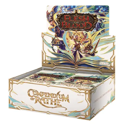 Flesh and Blood TCG - Compendium of Rathe Booster Display (24 Packs)