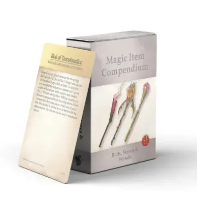 Magic Item Compendium: Rods Staffs and Wands (EN)