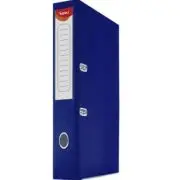 Biblioraft plastifiat Noki, A4, portret, 5cm, buzunar eticheta, inele metalice