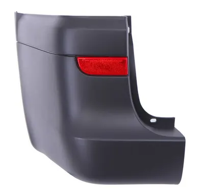 Flaps bara protectie Spate Stanga cu reflector, gri inchis, TUV potrivit MERCEDES VITO / MIXTO W639, VITO W639 pana in 2010