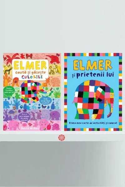 Pachet Activități cu Elmer - David McKee