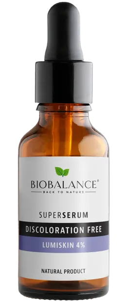 Ser de fata discoloration free Lumiskin 4% Super Serum, 30ml, Bio Balance