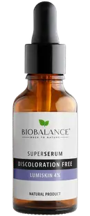Ser de fata discoloration free Lumiskin 4% Super Serum, 30ml, Bio Balance