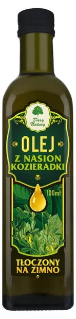 Ulei bio din semințe de fenicul, presat la rece, 100 ml, Dary Natury