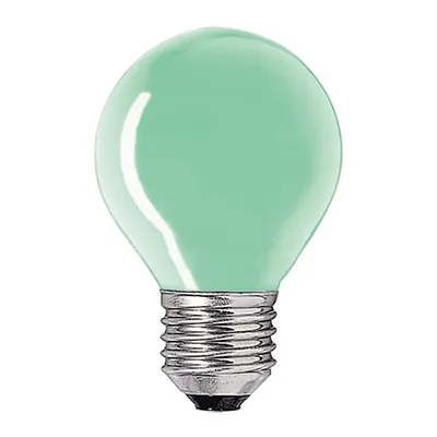 Bec colorat Party 15W E27 P45 GR Verde