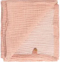 Scutec din bumbac Bebe-Jou - Pure Cotton Pink