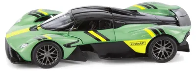 Mașină metalică Kinsmart - Aston Martin Valkyrie Livery Edition, 1:36, verde