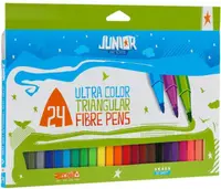 Set de carioci Junior - Ultra Color, 24 buc