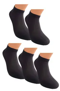 Sosete barbati negre tricot fin – set 5 perechi (Marime sosete: 43/46)