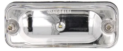 Lumina delimitare stanga dreapta, alb, LED, inaltime 40mm; latime 100mm fara prindere, 24V potrivit DAF XF 105 10.05