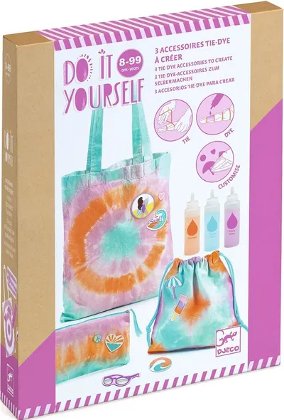 Kit creativ Djeco - Genți și posete DIY