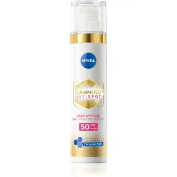 NIVEA Luminous crema de zi impotriva petelor pigmentare SPF 50