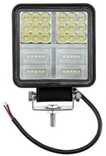 Lampa Led Stroboscopica Bicolor Alb si Galben 108W Proiector 12V / 24V