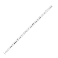 WMB-Inline; for Smart Printer; on reel; stretchable 5 - 5.2 mm; plain; snap-on type; white