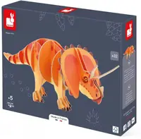 Puzzle 3D Janod - Triceratops