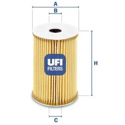 Filtru ulei UFI 25.151.00