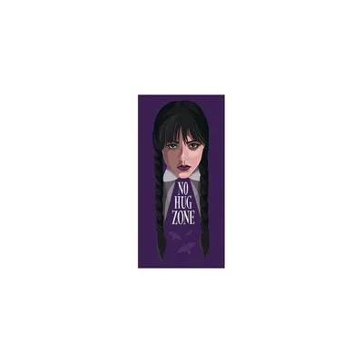Prosop pentru copii violet din bumbac 70x140 cm Wednesday – Jerry Fabrics