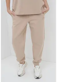 Pantaloni de trening cu buzunare laterale - Maro camel