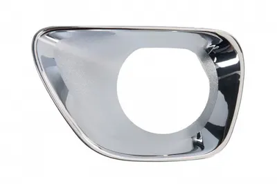 Grila bara fata stanga cu locas proiectoare, plastic, crom JEEP GRAND CHEROKEE 4 IV WK2 intre 2010-2013
